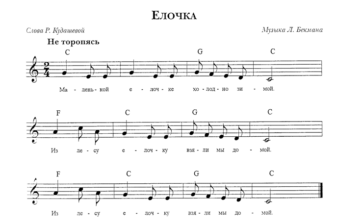 Новогодние Песни Маленькой Елочке Холодно Зимой